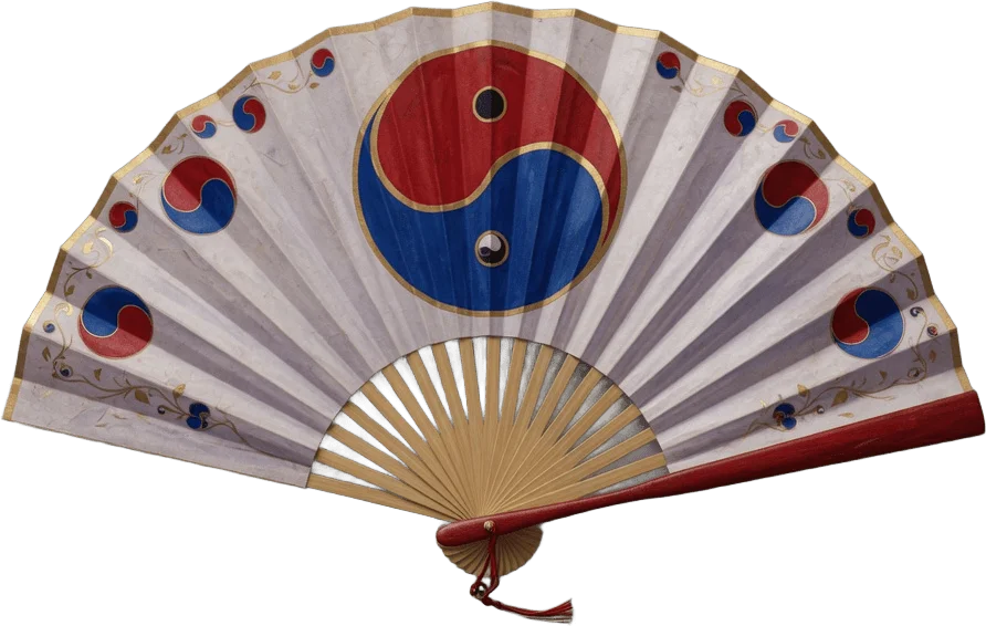 Éventail Taegeuk