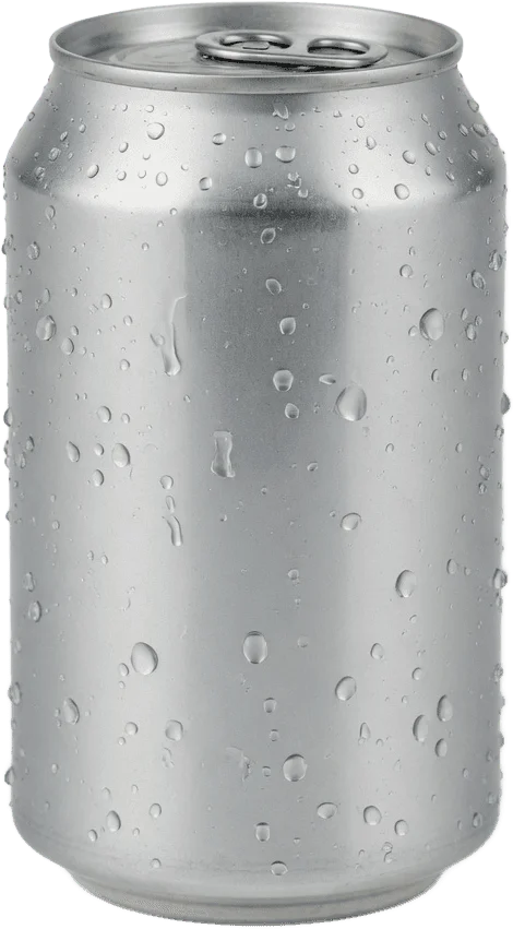 Blank aluminium can