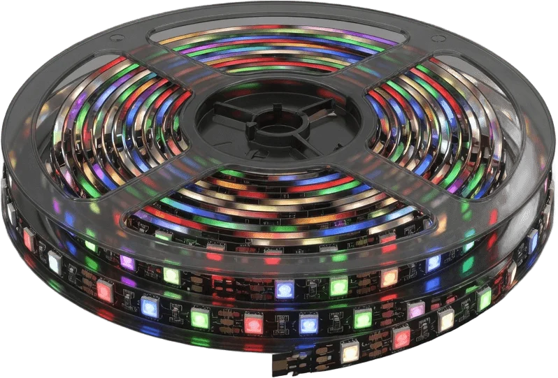 Bobine LED RGB lumineuse