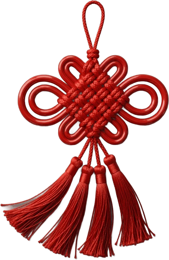 Red Chinese knot