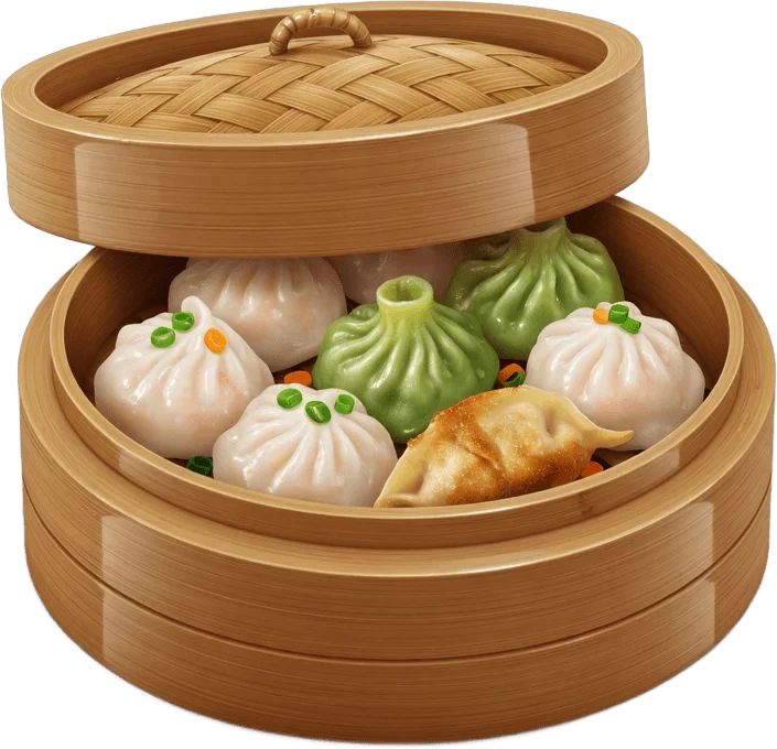 Bamboo Steamer Dumplings