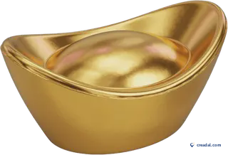 Gold yuanbao ingot