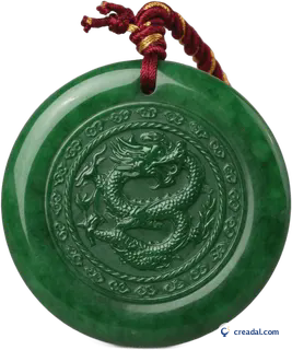 Green jade pendant