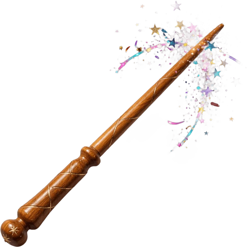 Wooden Magic Wand