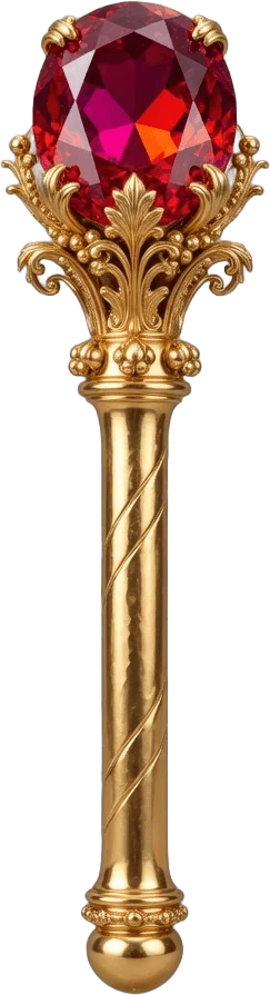 Golden Royal Scepter