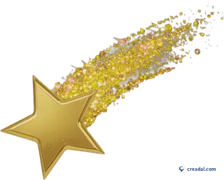 Golden Shooting Star
