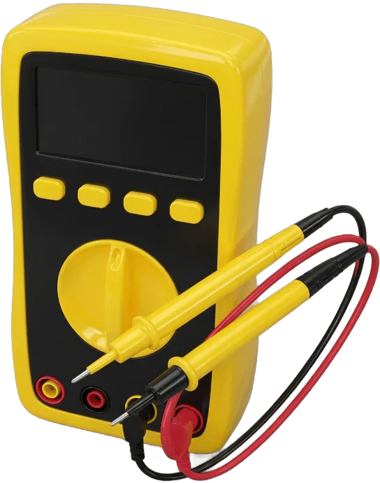 Yellow Digital Multimeter