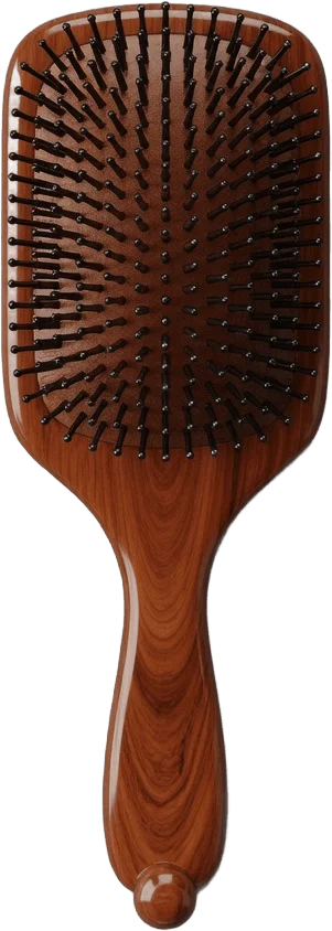 Wooden Paddle Brush