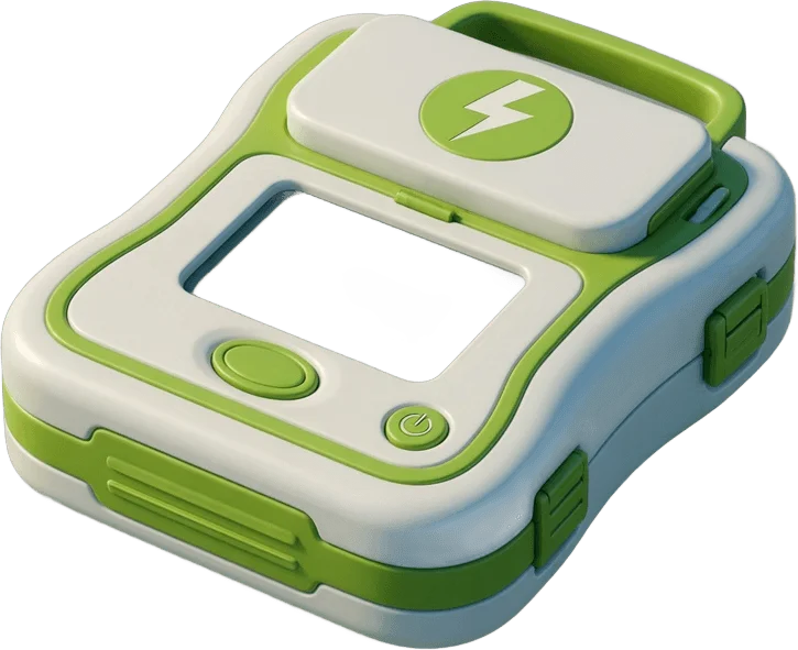 Portable AED Defibrillator