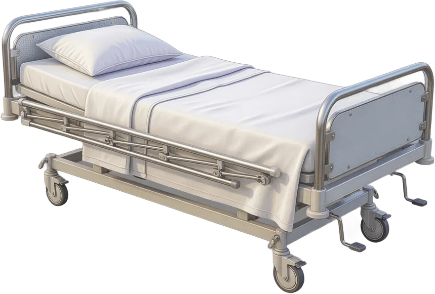 Krankenhausbett Illustration