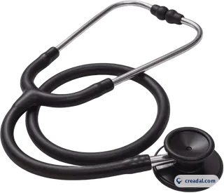 Stéthoscope noir classique