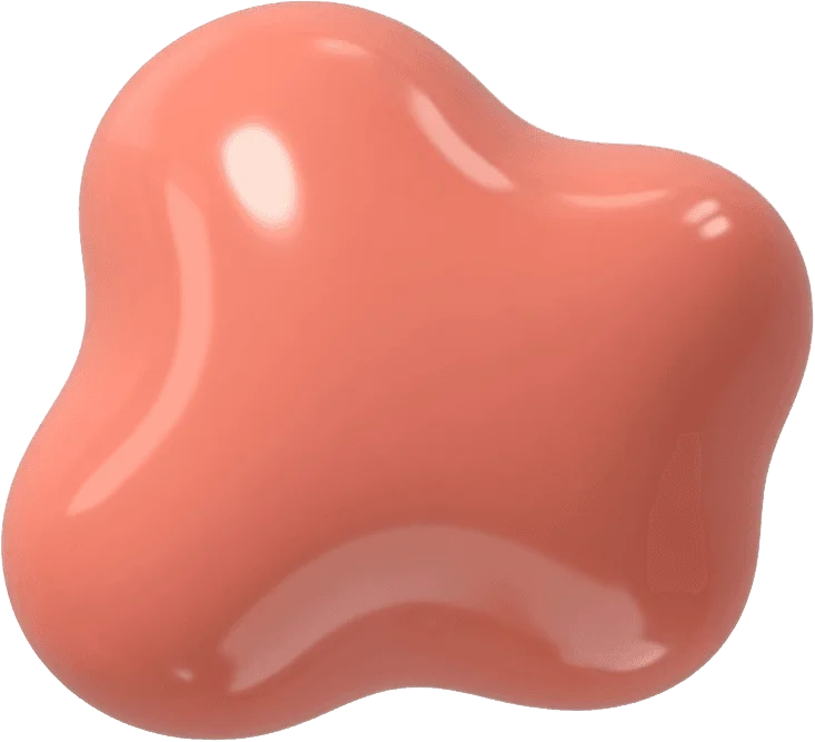 Blob Corail Gonflé