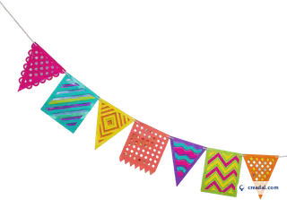 Papel picado banners
