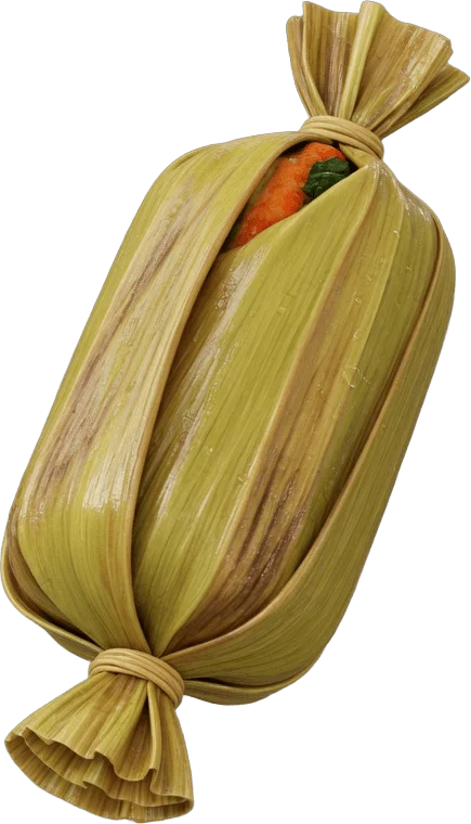 Steamed Corn Husk Tamales