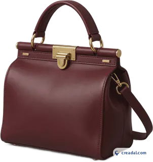 Sac à main bordeaux