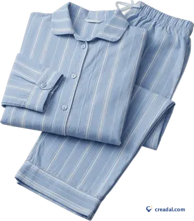Pyjama rayé pastel
