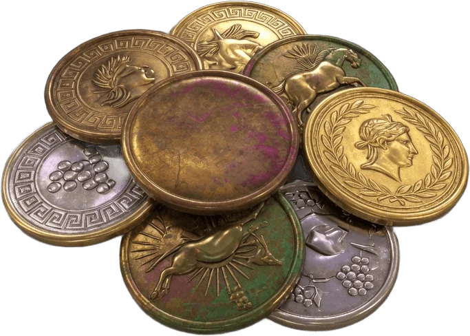 Ancient Coin Handful