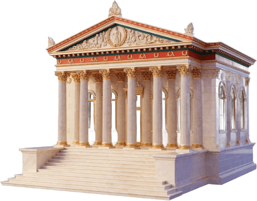 Classical museum building