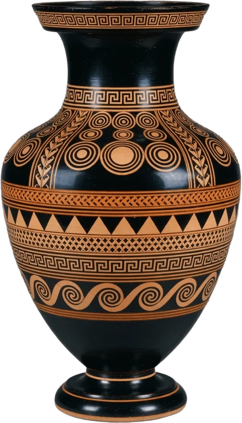Vase grec à figures noires