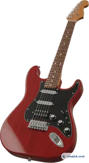Red Electric Guitar