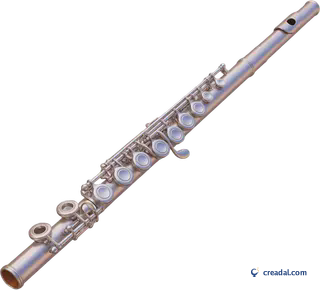 Silver Transverse Flute