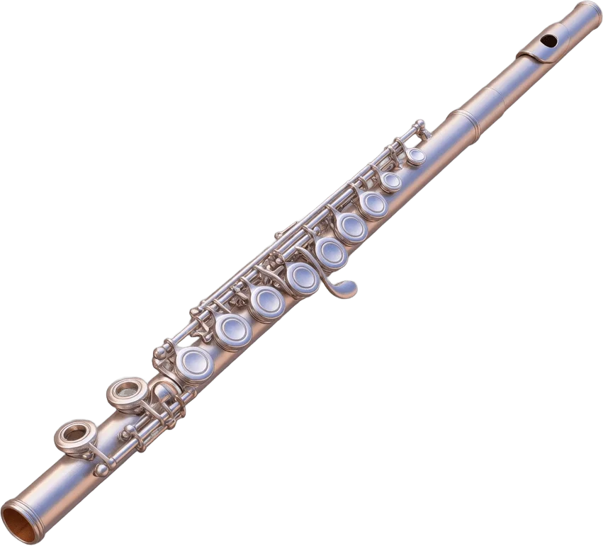 Silver Transverse Flute