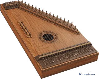 Wooden trapezoid kanun