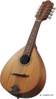 Small Wooden Mandolin