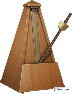 Wooden Pyramid Metronome