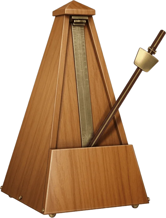 Wooden Pyramid Metronome