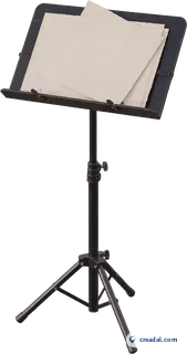Black Music Stand