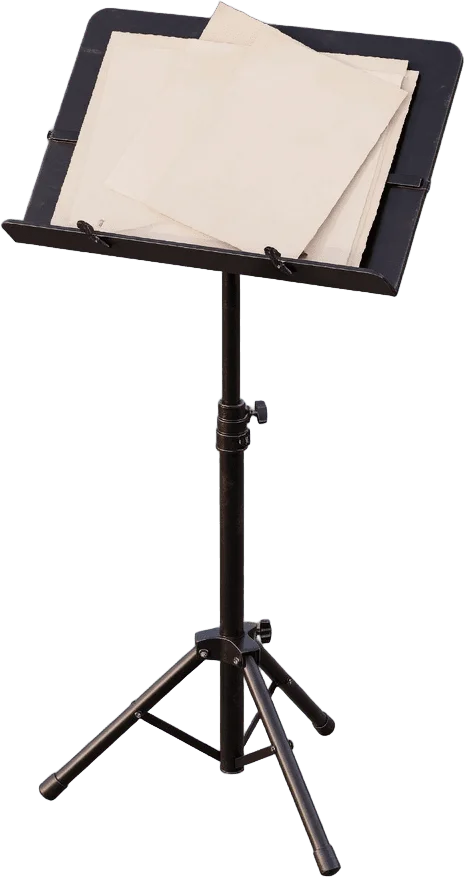 Black Music Stand