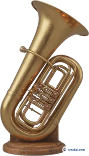 Large Brass Tuba