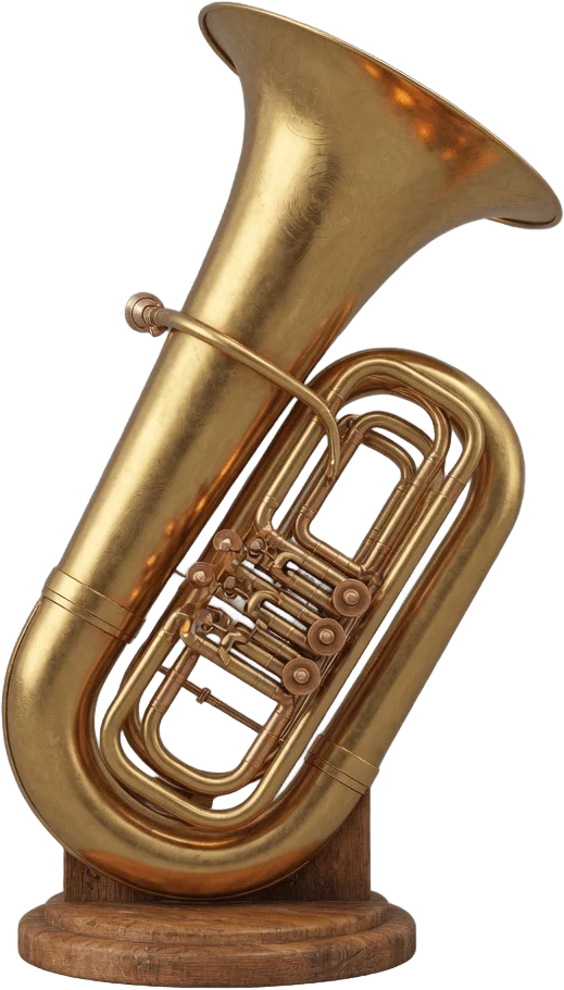 Large Brass Tuba