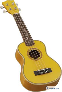 Yellow ukulele