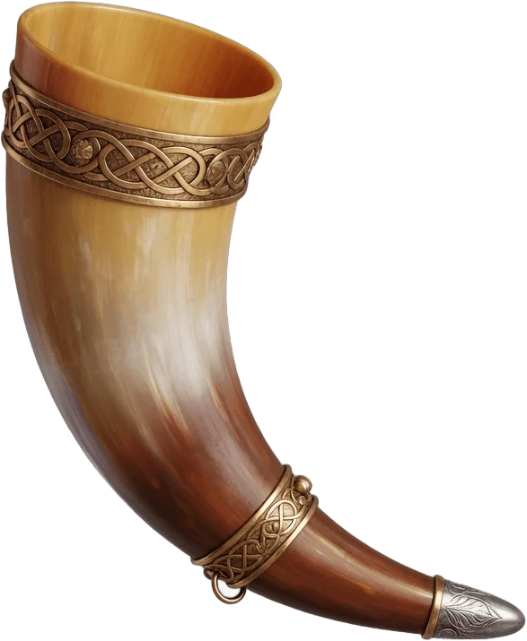 Corne à boire viking