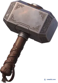 Martelo Mjolnir Recorte