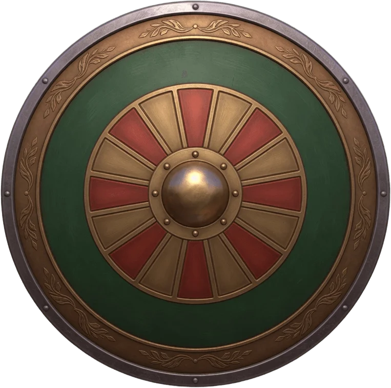 Round Viking Shield