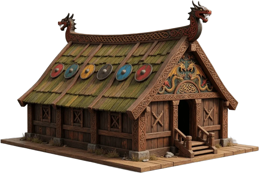 Maquette de Maison Longue