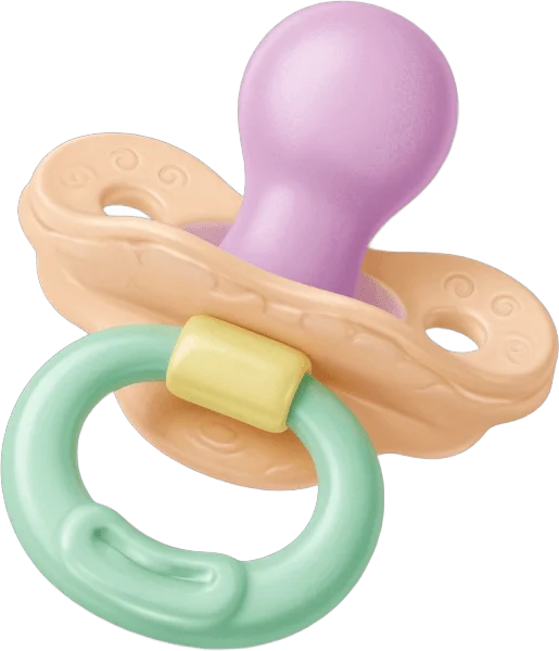 Sucette pastel bébé