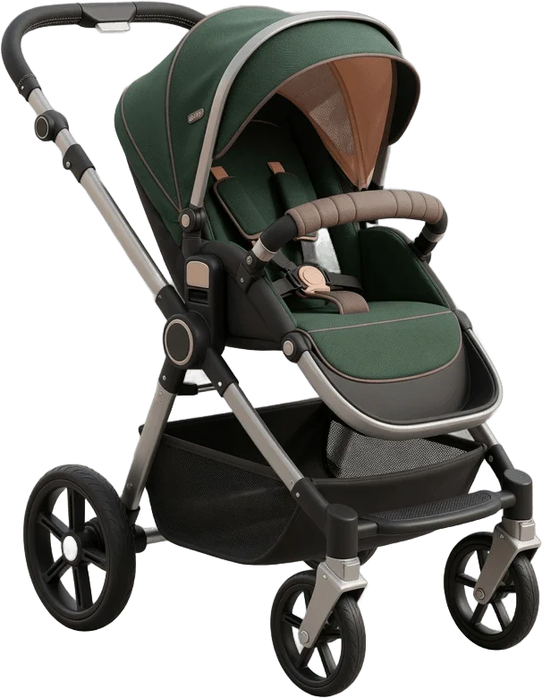 Poussette bébé moderne
