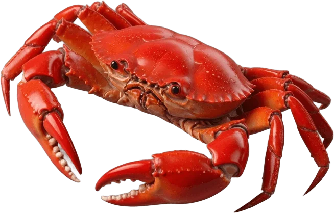 Crabe rouge du rivage