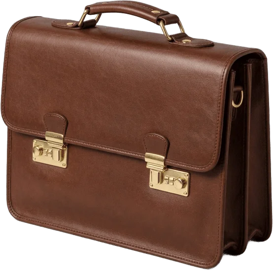 Brown Leather Briefcase