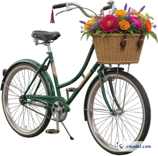 Bicicleta vintage parisiense