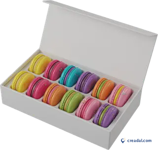 Caixa de macarons