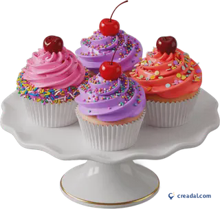 Cupcakes auf Ständer