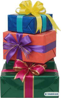 Gestapelte Geschenkboxen