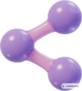 Purple share icon