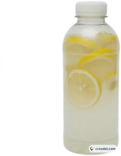 Blank lemonade bottle