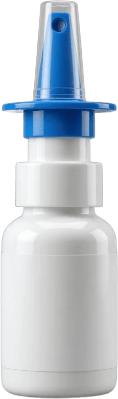 White Nasal Spray